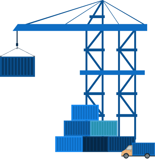 Bareach login page background - containers stack